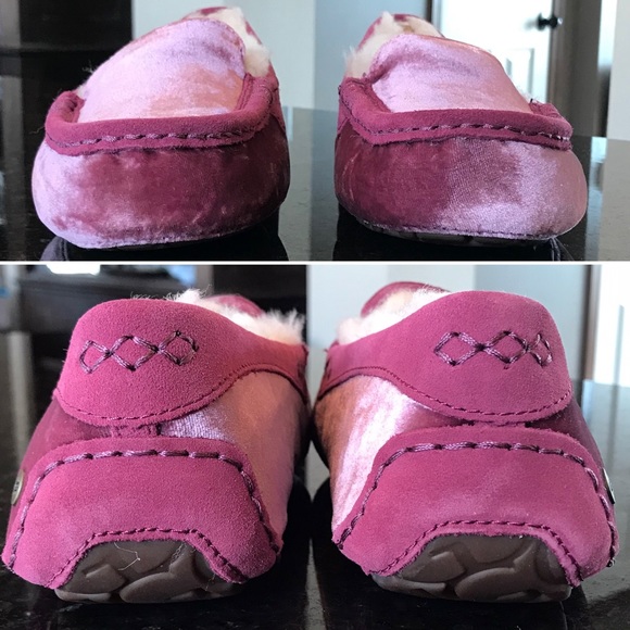 New UGG Ansley Velvet Slipper Loafer, Slip-On, 7 - Picture 2 of 16